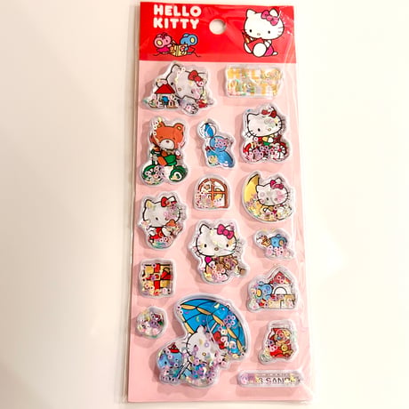 ハローキティ　ウォーターシール　赤
