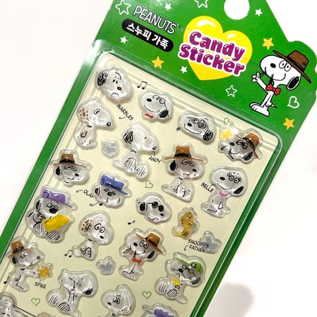 PEANUTS キャンディステッカー