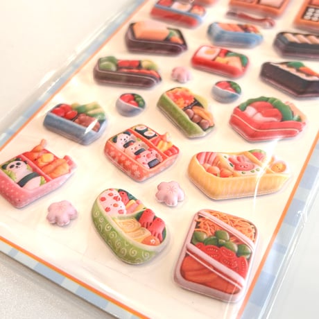 おべんとうばこpukupuku candy seal 6種セット
