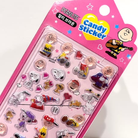 PEANUTS キャンディステッカー