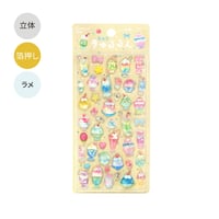 夏限定　きゅるるんシール　夏のsweet