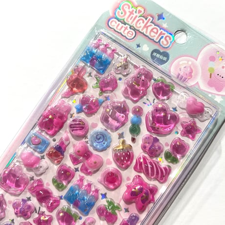 STICKERS CUTE 4色