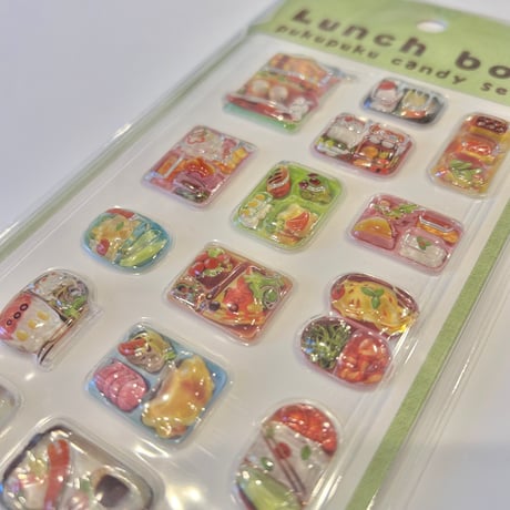 Lunch Box シール　全6種セット