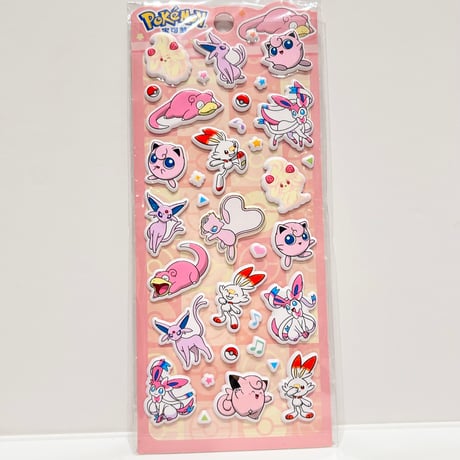ポケモンマシュマロシール　10種セット