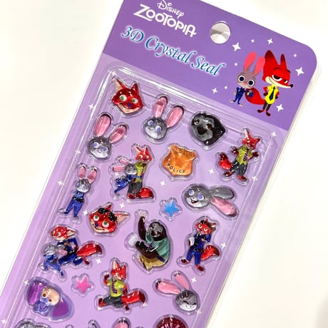 ディズニー　クリスタルステッカー