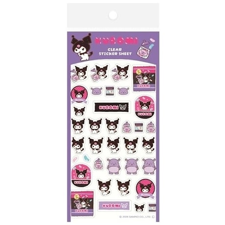 サンリオおやつパーティーシールシート　全8種セット