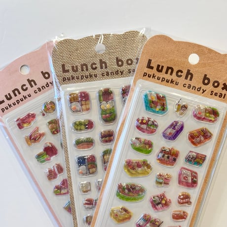 Luch Box シール　かわいい手作りお弁当セット