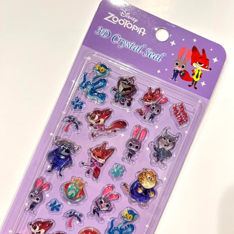 ディズニー　クリスタルステッカー