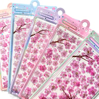 桜3Dシール　2枚セット