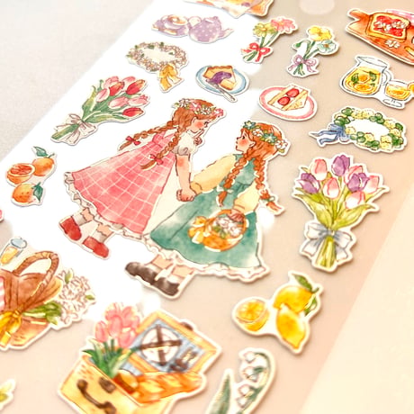 【コンプリート】チアリーチェリーステッカー