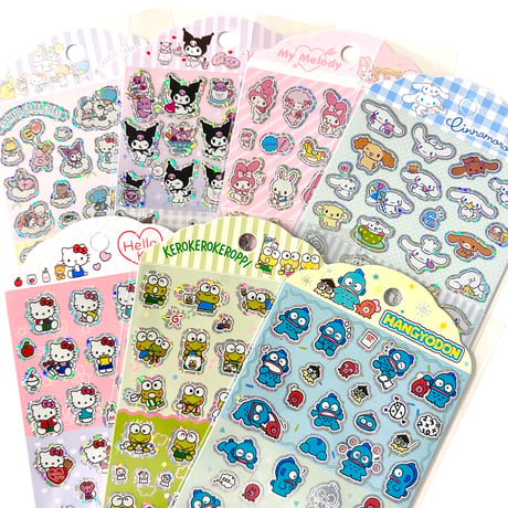 サンリオキャラクターズシール　7柄セット