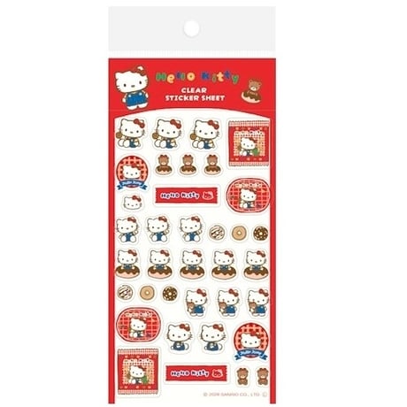 サンリオおやつパーティーシールシート　全8種セット