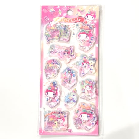 マイメロディ　ウォーターシール　4柄セット