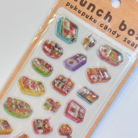 Lunch Box シール　全6種セット
