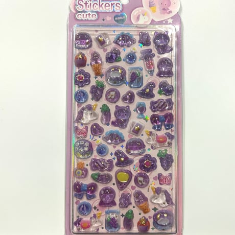 STICKERS CUTE 4色