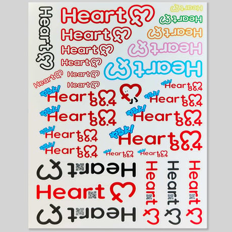 Heart FMマルチステッカー（A4）※HHは1枚オマケ！