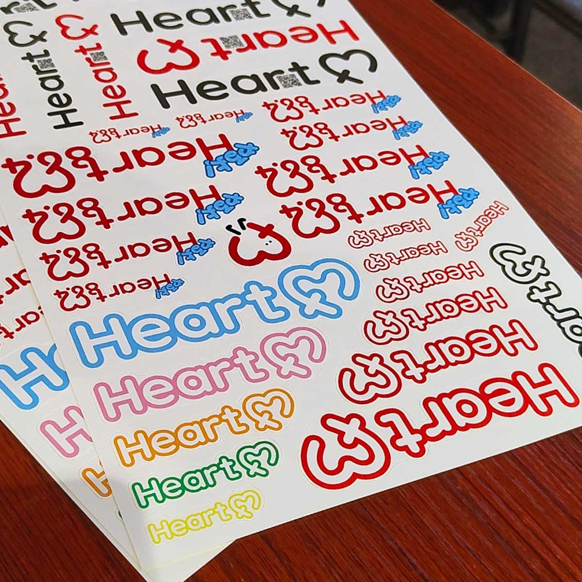 数量限定 Heart FMフレッシャーズSET！ Heart FMマルチステッカー（A4）※HHは1枚オマケ！ | HeartMart｜Hear