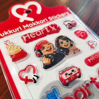 Heart Pukkuri Mokkori Sticker　※HHは1枚オマケ！