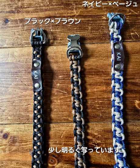 paracord collar typeB