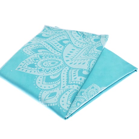 Yoga Design Lab　MAT TOWELS（MANDALA TURQUOISE/マンダラターコイズ）