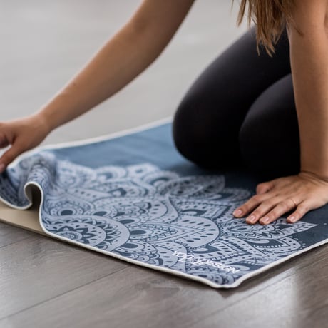 Yoga Design Lab　MAT TOWELS（MANDALA SAPPHIRE/マンダラサファイヤ）