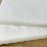イタリア製　高級綿ブラウス用白無地 切売り