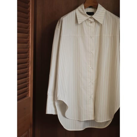 Stripe Oversized Shirt