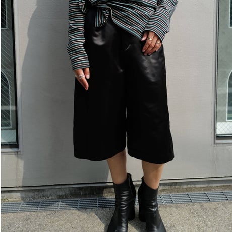 Double-Faced Satin Shorts