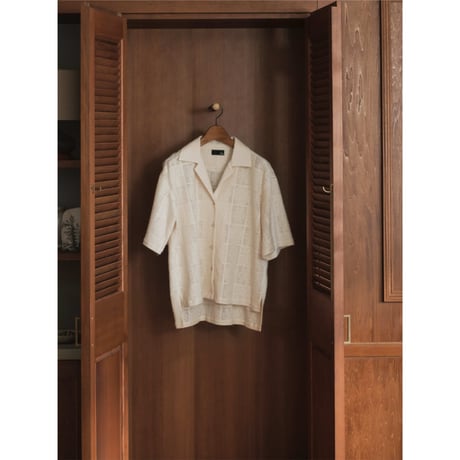 Cotton Lace Half Sleeve Shirt