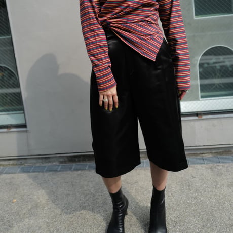Double-Faced Satin Shorts