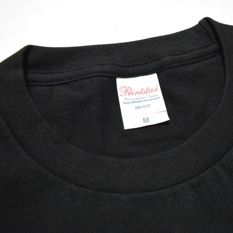 幸福湯ロゴ半袖Tシャツ　 【ブラック】