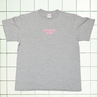 ゆらゆらロゴ半袖Tシャツ 【グレー】