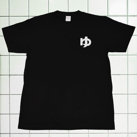幸福湯ロゴ半袖Tシャツ　 【ブラック】