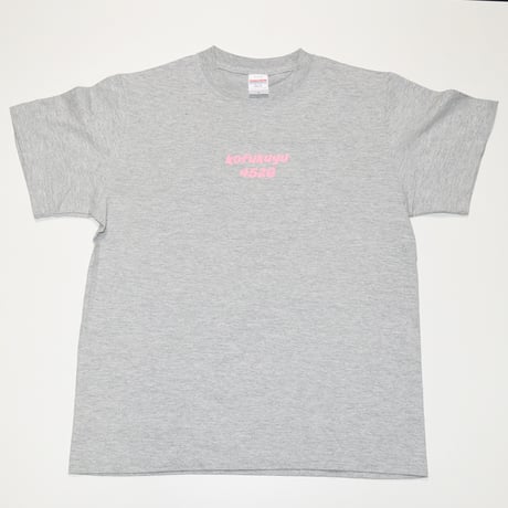 ゆらゆらロゴ半袖Tシャツ 【グレー】