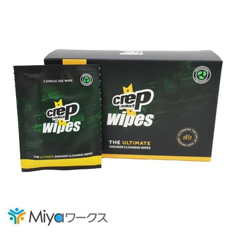 Crep Protect ｸﾘｯﾌﾟﾌﾟﾛﾃｸﾄ ﾍﾟｰﾊﾟｰｸﾘｰﾅｰ 12枚入り 靴用 携帯 汚れ落とし 旅行 ｽﾆｰｶｰ ｼｭｰｹｱ ﾚｻﾞｰ ﾋﾞﾆｰﾙ ﾅｲﾛﾝ 靴磨き