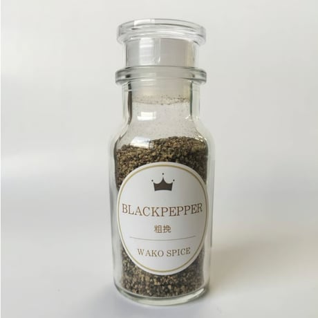 ブラックペパー粗挽き 　瓶入り30ｇ