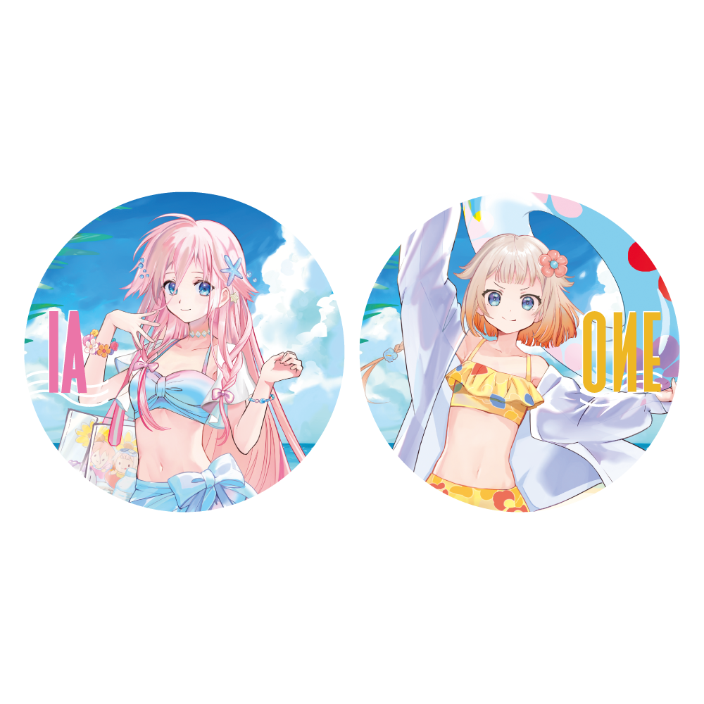 缶バッジセット(57mm) IA/OИE SUMMER 2025 | 1st PLACE Of