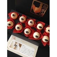 送料無料【PICK UP】純種烏骨鶏卵（冷蔵） 化粧箱10個入
