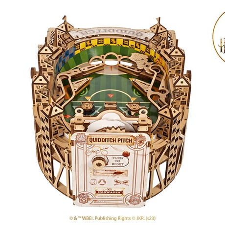 Ugears ユーギアーズ クィディッチ ピンボール Quidditch Pinball 70231 木製 ブロック DIY パズル 組立 想像力 創造力 おもちゃ 知育 ウッドパズル 3D 工作キッ