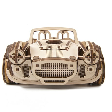 【公式】Ugears ユーギアーズ ドリフトコブラレーシングカー 70161 Drift Cobra Racing car レーシングカー ブロック DIY パズル 組立 想像力 創造力 おもちゃ 知