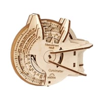 【公式】Ugears ユーギアーズ マップメジャー 70138 STEM LAB CURVIMETER 組立て 学習 発見 面白い AR (拡張現実) STEM 教育 木製 ブロック パズル おもちゃ