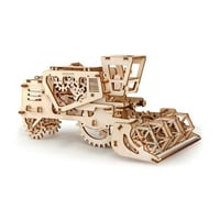 【公式】Ugears ユーギアーズ コンバイン ハーベスター 70010 Combine Harvester 木製 ブロック パズル おもちゃ 70010 並行輸入品 知育 ウッドパズル 3D 工作キ