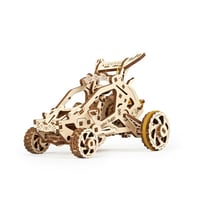 【公式】Ugears ユーギアーズ デザートミニバギー 70142 Mini-buggy 木のおもちゃ 3D立体 パズル 知育 ウッドパズル 工作キット 木製 模型 キット 3Dパズル 夏休み 小学生