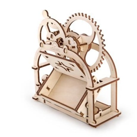 【公式】Ugears ユーギアーズ メカニカルボックス 70001 Mechanical Box 木のおもちゃ 3D立体 パズル 知育 ウッドパズル 工作キット 木製 模型 キット 3Dパズル 冬休み
