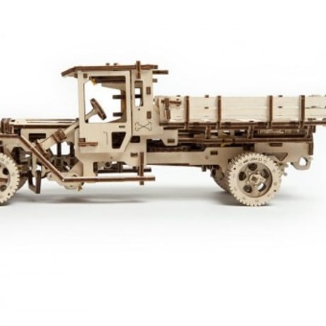 【公式】Ugears ユーギアーズ トラック 70015 Truck UGM-11 木のおもちゃ 3D立体 パズル 知育 ウッドパズル 工作キット 木製 模型 キット 3Dパズル 冬休み 小学生 宿題