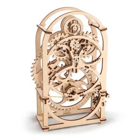 【公式】Ugears ユーギアーズ 20分タイマー 70004 Timer for 20 minutes 木製 ブロック おもちゃ 知育 ウッドパズル 3D 工作キット 木製 模型 キット 3Dパズル