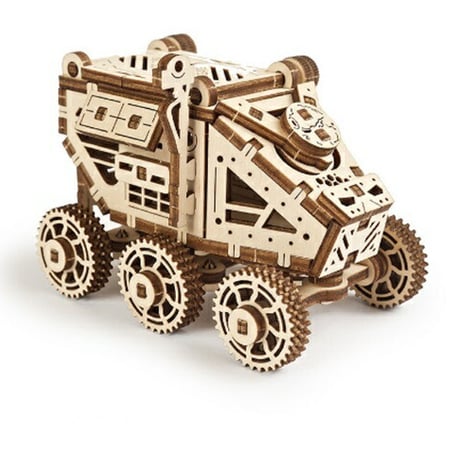 【公式】Ugears ユーギアーズ マーズバギー 70134　木製 ブロック DIY パズル 組立 想像力 創造力 おもちゃ 知育 ウッドパズル 3D 工作キット 木製 模型 キット 火星探査機 3D