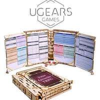 【公式】Ugears ユーギアーズ ゲームマスタースクリーン 70070 Game Masters Screen 木製 ブロック DIY パズル 組立 想像力 創造力 おもちゃ 70070 知育 ウッ