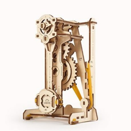 【公式】Ugears ユーギアーズ ペンデュラム 70133 STEM LAB Pendulum 組立て 学習 発見 面白い AR（拡張現実）STEM 教育 木製 ブロック パズル おもちゃ 知育 ウ
