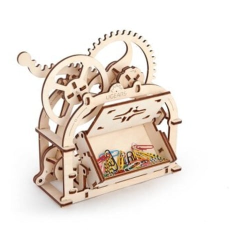 【公式】Ugears ユーギアーズ メカニカルボックス 70001 Mechanical Box 木のおもちゃ 3D立体 パズル 知育 ウッドパズル 工作キット 木製 模型 キット 3Dパズル 冬休み